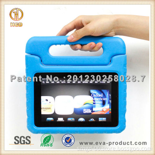 Kids friendly shockproof rubber case for amazon kindle fire hd 7 inch tablet